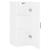 Dulap montat pe perete, alb, 34,5x34x90 cm GartenMobel Dekor