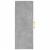 Dulap montat pe perete, gri beton, 34,5x34x90 cm GartenMobel Dekor