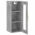 Dulap montat pe perete, gri beton, 34,5x34x90 cm GartenMobel Dekor