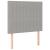 Pat box spring cu saltea, gri deschis, 100x200 cm, textil GartenMobel Dekor