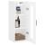 Dulap montat pe perete, alb, 34,5x34x90 cm GartenMobel Dekor