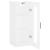 Dulap montat pe perete, alb, 34,5x34x90 cm GartenMobel Dekor