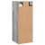 Dulap montat pe perete, gri sonoma, 34,5x34x90 cm GartenMobel Dekor