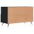 Comodă TV, negru, 80x36x50 cm, lemn prelucrat GartenMobel Dekor