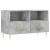 Comodă TV, gri beton, 80x36x50 cm, lemn compozit GartenMobel Dekor