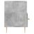 Comodă TV, gri beton, 80x36x50 cm, lemn compozit GartenMobel Dekor