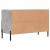 Comodă TV, gri beton, 80x36x50 cm, lemn compozit GartenMobel Dekor