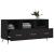 Dulap TV, negru, 102x36x50 cm, lemn prelucrat GartenMobel Dekor