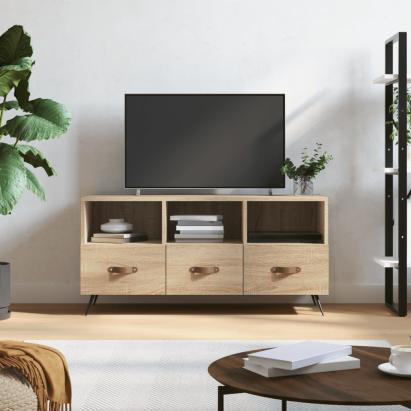 Dulap TV stejar sonoma, 102x36x50 cm, lemn prelucrat GartenMobel Dekor