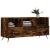 Dulap TV stejar afumat, 102x36x50 cm, lemn prelucrat GartenMobel Dekor