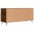 Dulap TV stejar afumat, 102x36x50 cm, lemn prelucrat GartenMobel Dekor