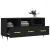 Dulap TV, negru, 102x36x50 cm, lemn prelucrat GartenMobel Dekor