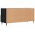 Dulap TV, negru, 102x36x50 cm, lemn prelucrat GartenMobel Dekor