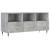 Dulap TV, gri beton, 102x36x50 cm, lemn prelucrat GartenMobel Dekor