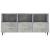 Dulap TV, gri beton, 102x36x50 cm, lemn prelucrat GartenMobel Dekor