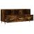 Dulap TV stejar afumat, 102x36x50 cm, lemn prelucrat GartenMobel Dekor