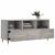 Dulap TV, gri sonoma, 102x36x50 cm, lemn prelucrat GartenMobel Dekor