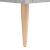 Dulap TV, gri beton, 102x36x50 cm, lemn prelucrat GartenMobel Dekor