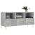 Dulap TV, gri beton, 102x36x50 cm, lemn prelucrat GartenMobel Dekor