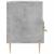Dulap TV, gri beton, 102x36x50 cm, lemn prelucrat GartenMobel Dekor