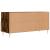 Dulap TV stejar afumat, 102x36x50 cm, lemn prelucrat GartenMobel Dekor