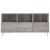 Dulap TV, gri sonoma, 102x36x50 cm, lemn prelucrat GartenMobel Dekor