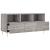 Dulap TV, gri sonoma, 102x36x50 cm, lemn prelucrat GartenMobel Dekor