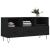 Dulap TV, negru, 102x36x50 cm, lemn prelucrat GartenMobel Dekor