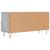 Dulap TV, gri beton, 102x36x50 cm, lemn prelucrat GartenMobel Dekor