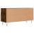 Dulap TV stejar afumat, 102x36x50 cm, lemn prelucrat GartenMobel Dekor