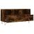Dulap TV stejar afumat, 102x36x50 cm, lemn prelucrat GartenMobel Dekor