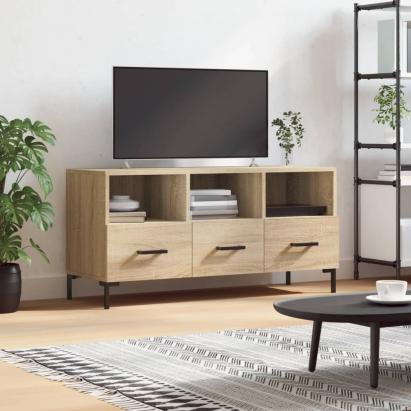 Dulap TV stejar sonoma, 102x36x50 cm, lemn prelucrat GartenMobel Dekor