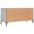 Dulap TV, gri beton, 102x36x50 cm, lemn prelucrat GartenMobel Dekor