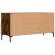 Dulap TV stejar afumat, 102x36x50 cm, lemn prelucrat GartenMobel Dekor
