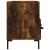 Dulap TV stejar afumat, 102x36x50 cm, lemn prelucrat GartenMobel Dekor