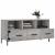 Dulap TV, gri sonoma, 102x36x50 cm, lemn prelucrat GartenMobel Dekor
