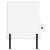 Dulap TV, alb, 102x36x50 cm, lemn prelucrat GartenMobel Dekor
