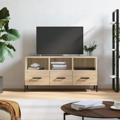 Dulap TV stejar sonoma, 102x36x50 cm, lemn prelucrat GartenMobel Dekor
