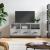 Dulap TV, gri beton, 102x36x50 cm, lemn prelucrat GartenMobel Dekor