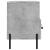 Dulap TV, gri beton, 102x36x50 cm, lemn prelucrat GartenMobel Dekor