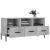 Dulap TV, gri beton, 102x36x50 cm, lemn prelucrat GartenMobel Dekor