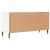 Dulap TV, alb, 102x36x50 cm, lemn prelucrat GartenMobel Dekor