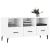 Dulap TV, alb, 102x36x50 cm, lemn prelucrat GartenMobel Dekor