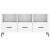 Dulap TV, alb, 102x36x50 cm, lemn prelucrat GartenMobel Dekor
