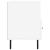 Dulap TV, alb, 102x36x50 cm, lemn prelucrat GartenMobel Dekor