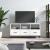 Dulap TV, alb, 102x36x50 cm, lemn prelucrat GartenMobel Dekor