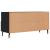 Dulap TV, negru, 102x36x50 cm, lemn prelucrat GartenMobel Dekor