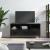 Dulap TV, negru, 102x36x50 cm, lemn prelucrat GartenMobel Dekor