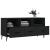 Dulap TV, negru, 102x36x50 cm, lemn prelucrat GartenMobel Dekor