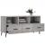 Dulap TV, gri sonoma, 102x36x50 cm, lemn prelucrat GartenMobel Dekor